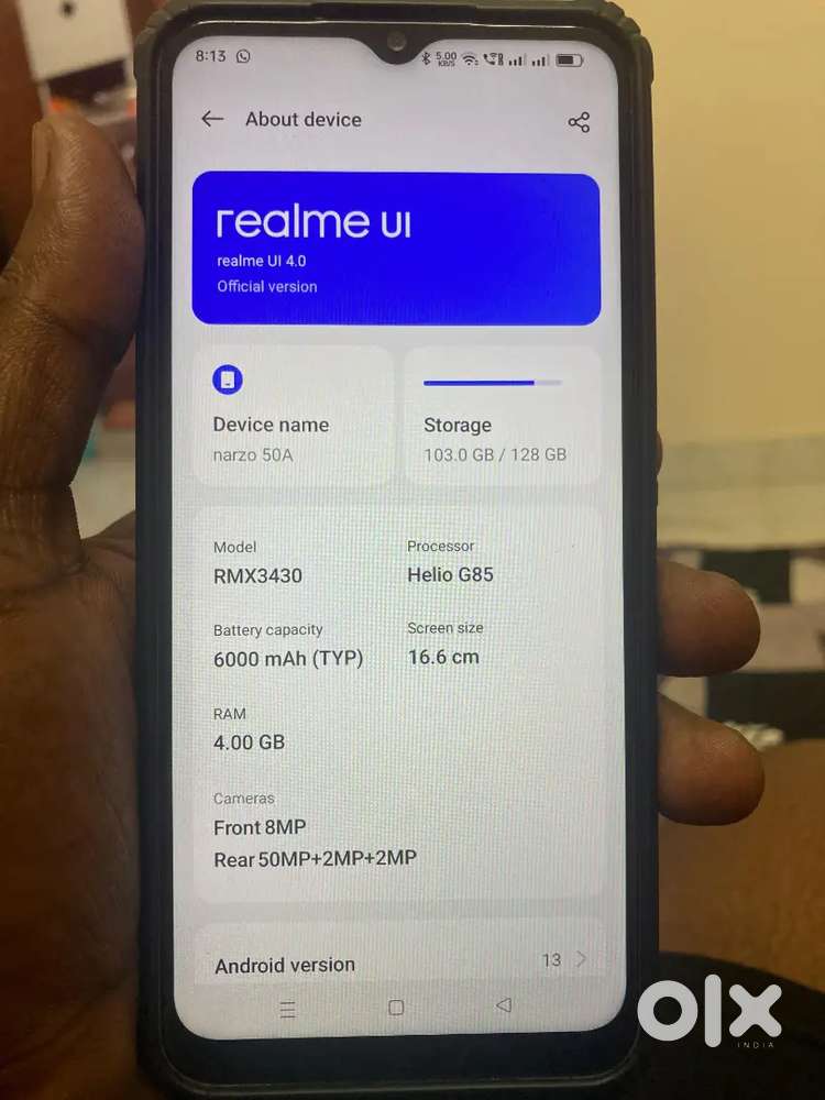 Realme nazro 50a