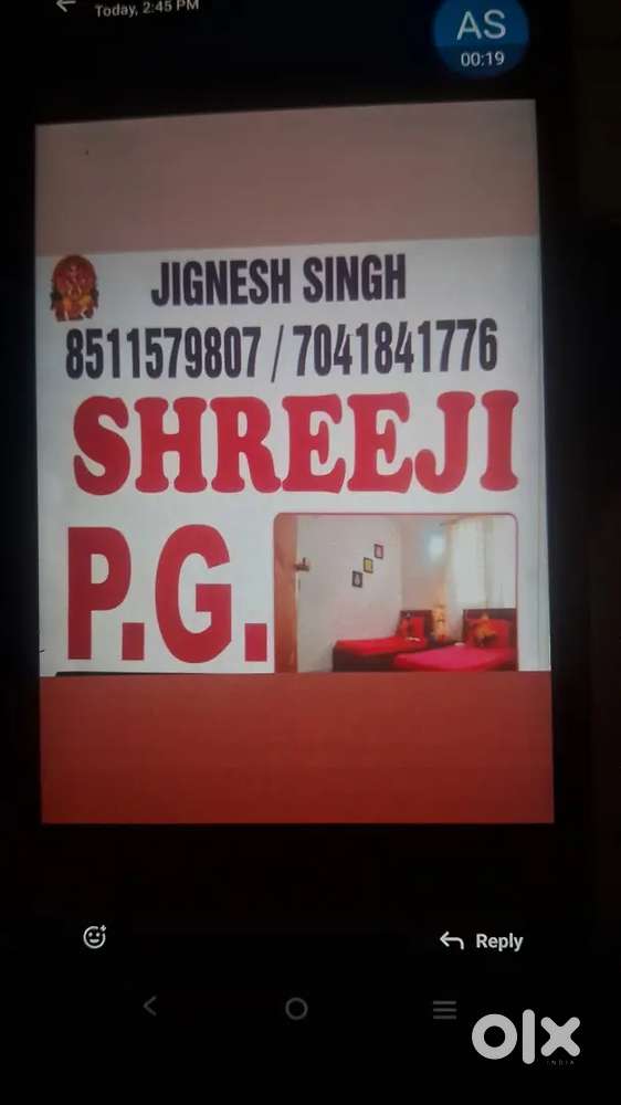 Pg of girls for students and employees