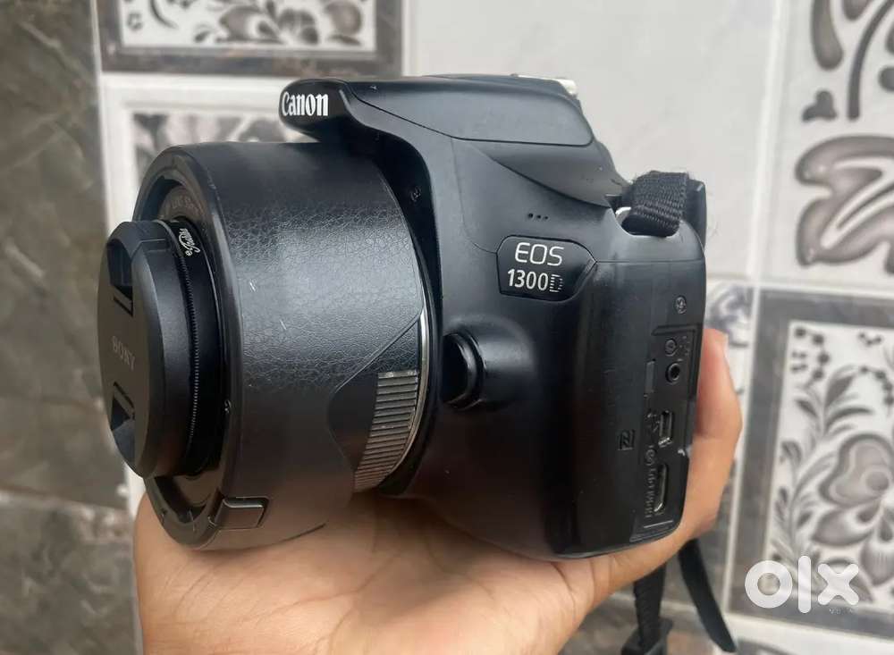 Canon 1300D in good condition.