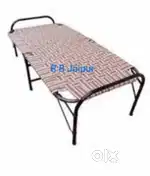 Brand new iron folding niwar bed