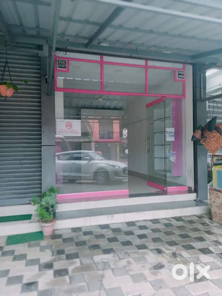 Furnished shop for rent.