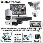 Camera, intercom, ups batteries installation services