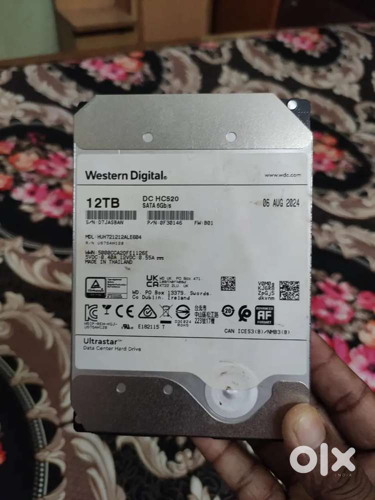 Western Digital Hard Drive 12TB
