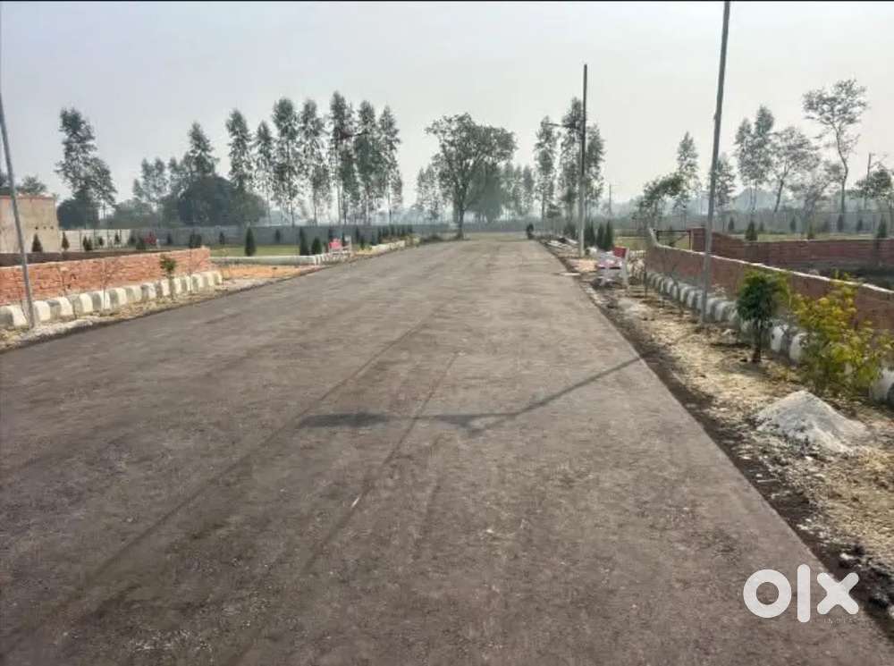Lda noc और बैंक लोन के साथ प्लाट ले शहर के नजदीक