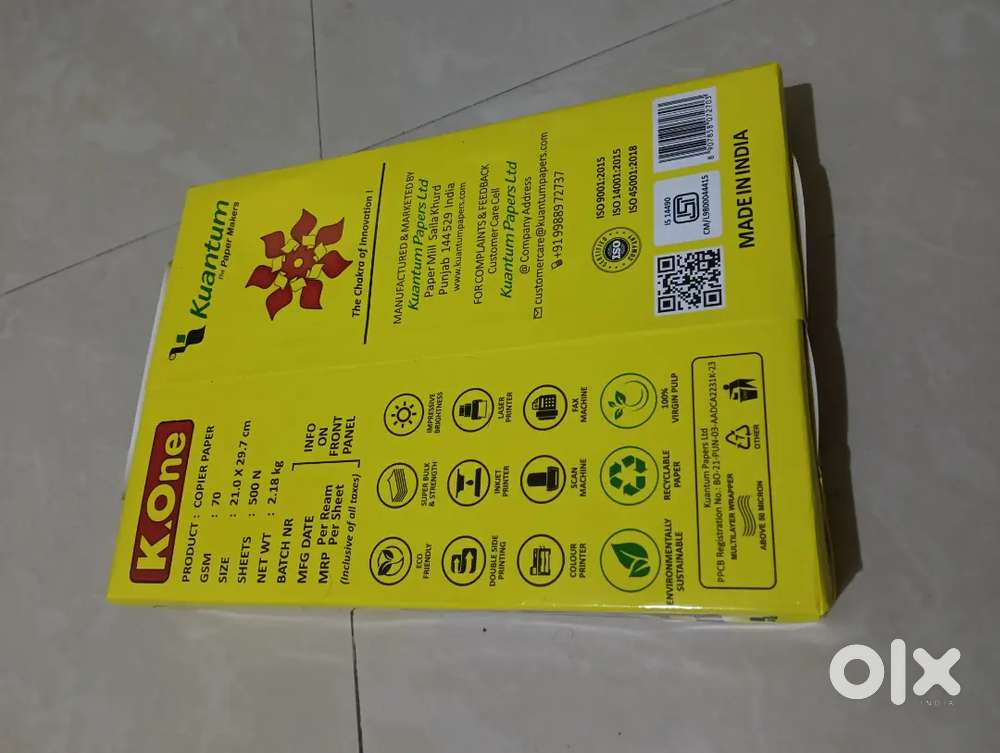 A 4 size pepar