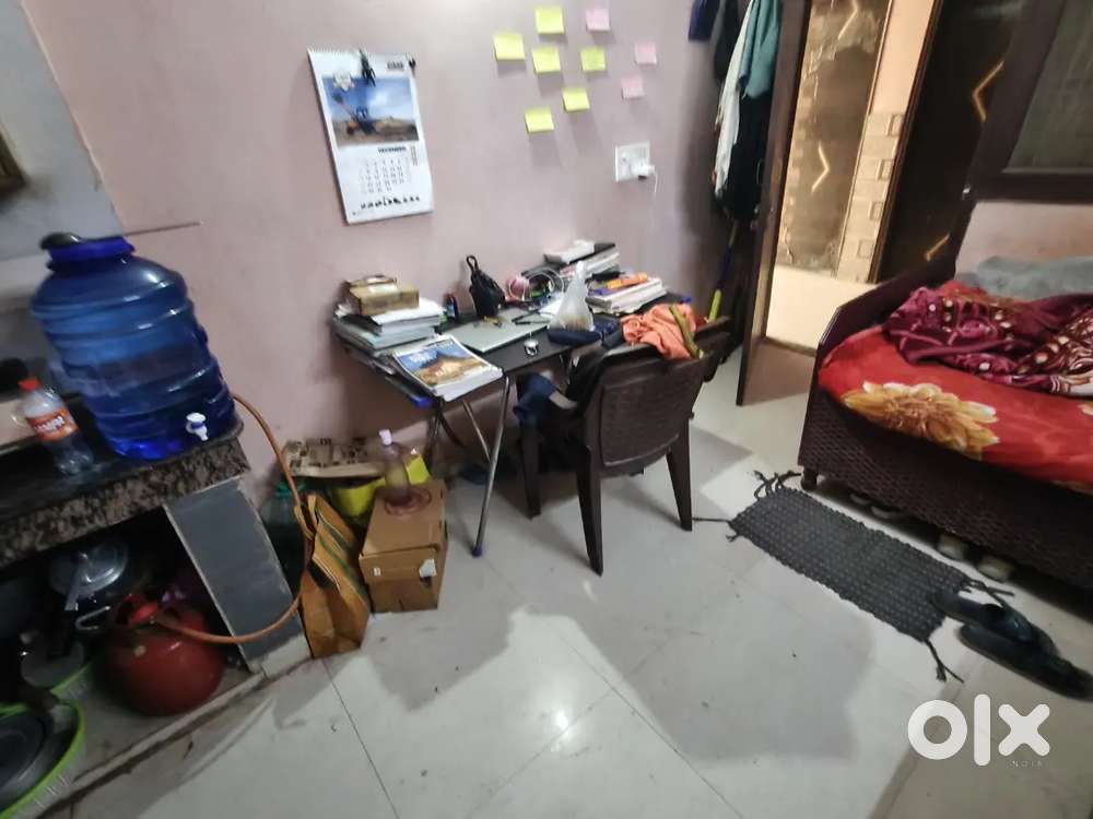 Bathroom and kitchen attached