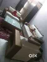3 year old six seater sofa