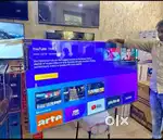 43 INCH SMART ANDROID LED TV FRAME LES 2GB RAM 16GB STORE SOUND BAR TV