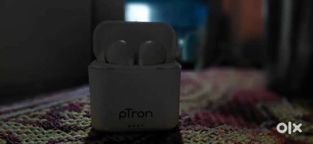 Ptron bluetooth wireless earbuds