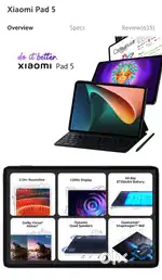 Xiaomi Pad 5 6gb/128gb
