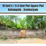 Near Road 5,10 Cent Karabhoomi kallampally Near Sreekariyam