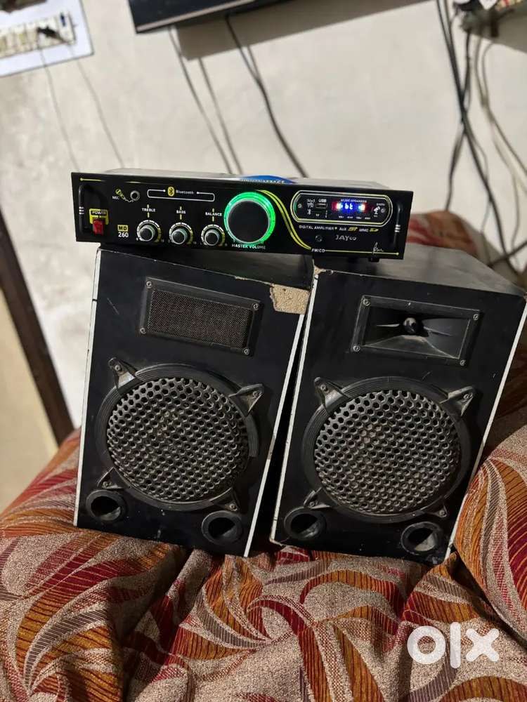 Full Sound System DJ with amplifier