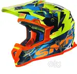 SMK motocross helmet