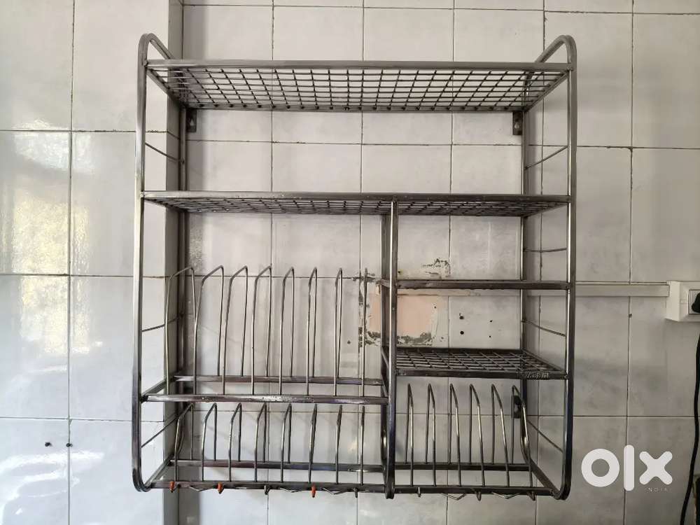 Kitchen rack in steel