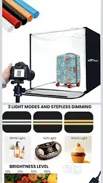 Hiffin 60x60cm professional photo studio portable light tent.