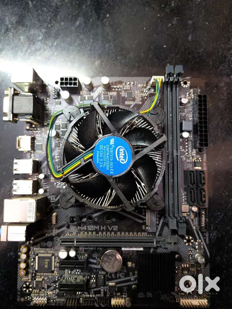 I5 10th F generation processor and motherboard