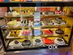 Cake snacks ac counter