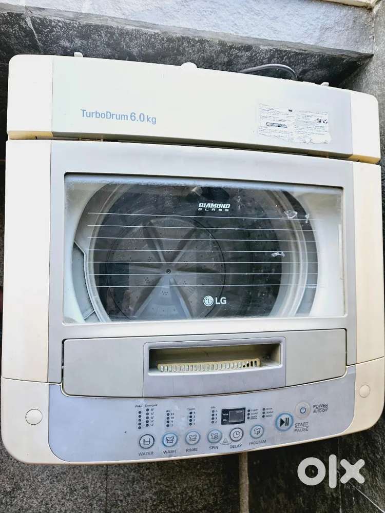 LG turbo Drum 6.0 kg Top load Washing Machine