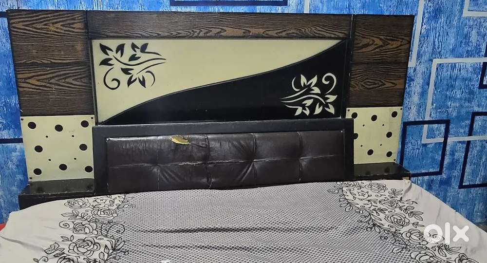 Double bed  without gadda