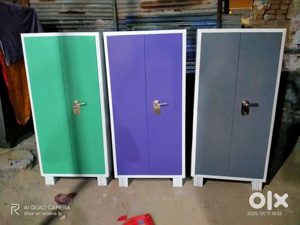 Almirah wardrobe brand new in workshop pc coated 5ft home or office