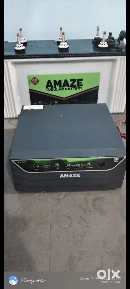 Home inverter and battery amaze