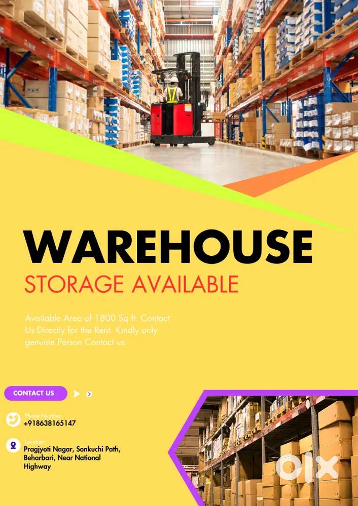 WAREHOUSE AND OFFICE AVAILABLE