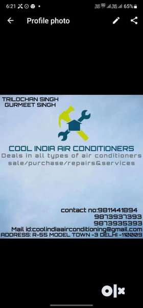 Required helper/technician for air conditioners works