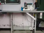 Faltlock and overlock machine