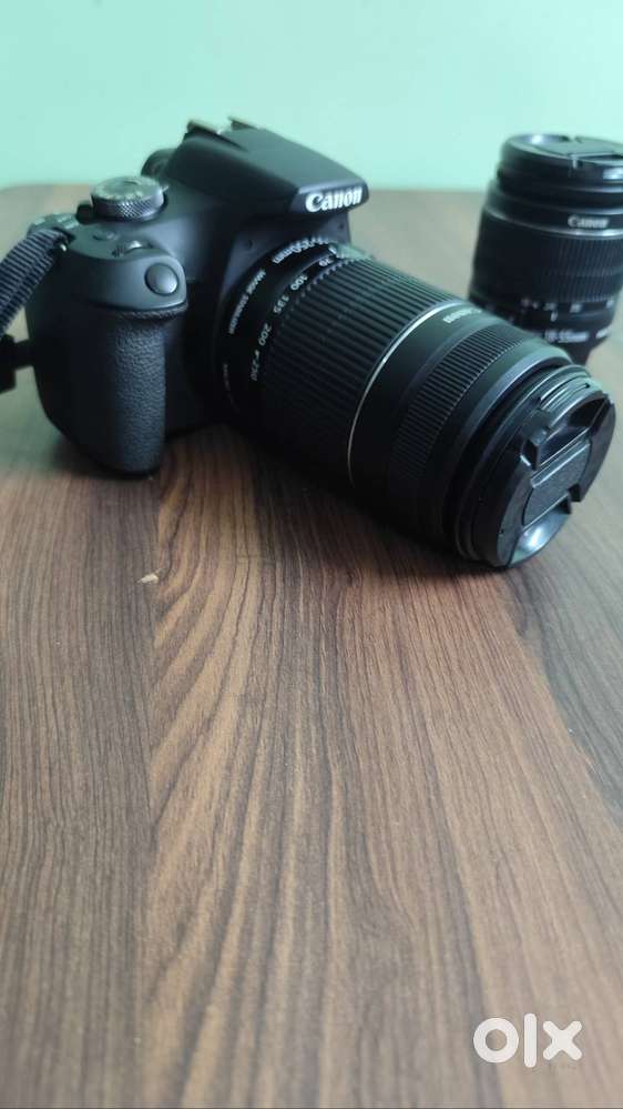 Canon 1500D+ 55-250mm+18-55mm lens