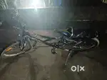 The cycle is very nice colour black & Orange