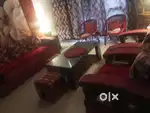 Sofa with table for sale