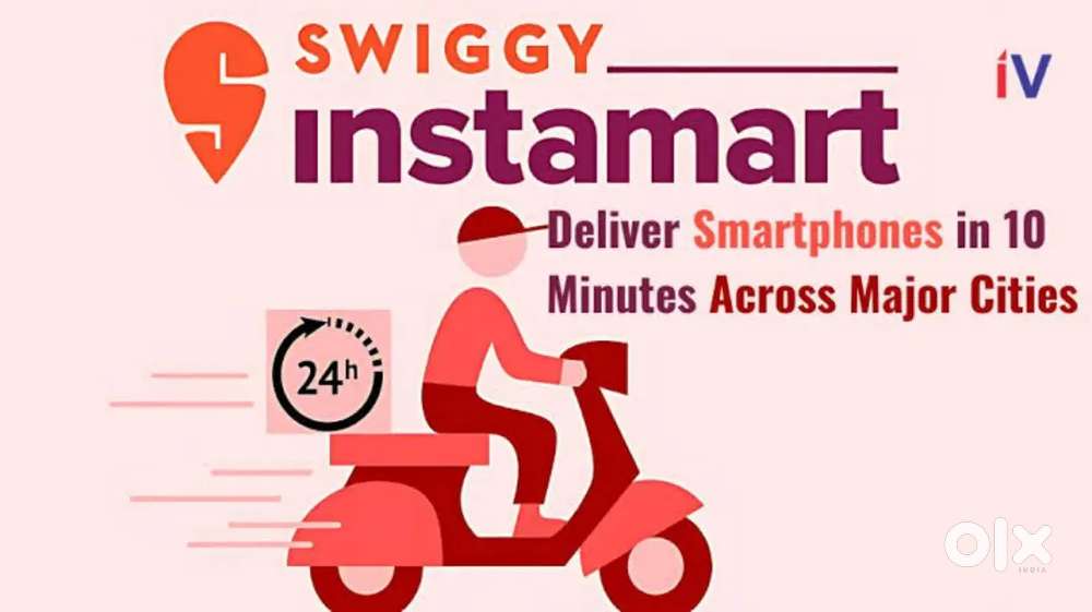 Swiggy instamart delivery boy job