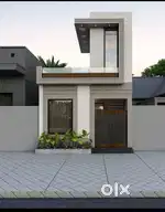 Plot and row house available