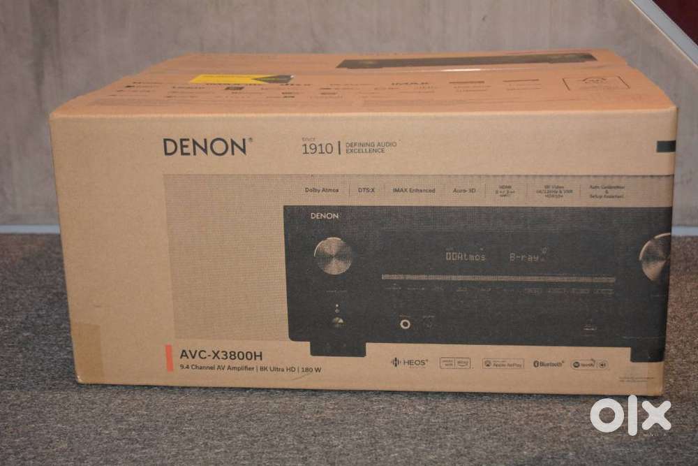DENON AVR-X3800H 9.4 Ch. 105W 8K AV Receiver