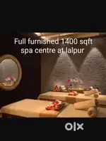 Full furnished new spa centre 1400 sqft at lalpur ranchi