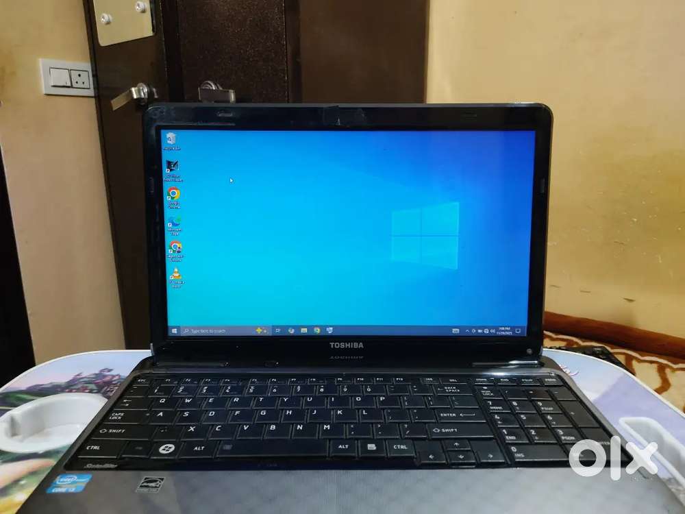 Laptop with 120gb ssd and 466 hard disk