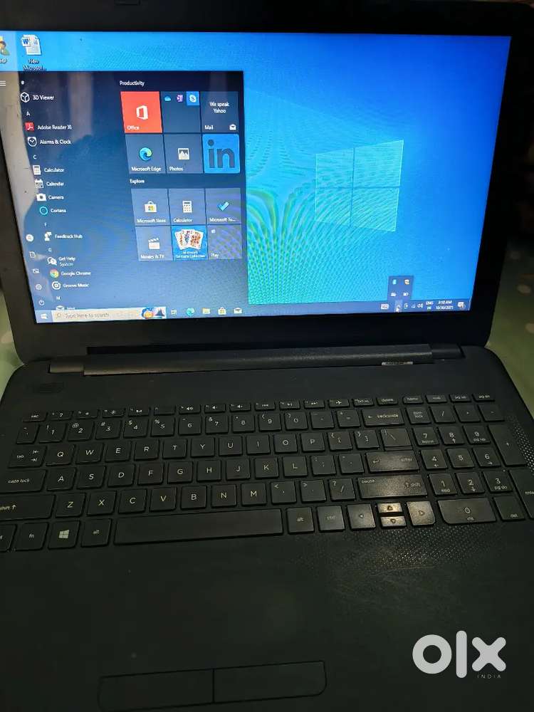 Hp laptop intel