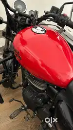 Royal enfield fireball red