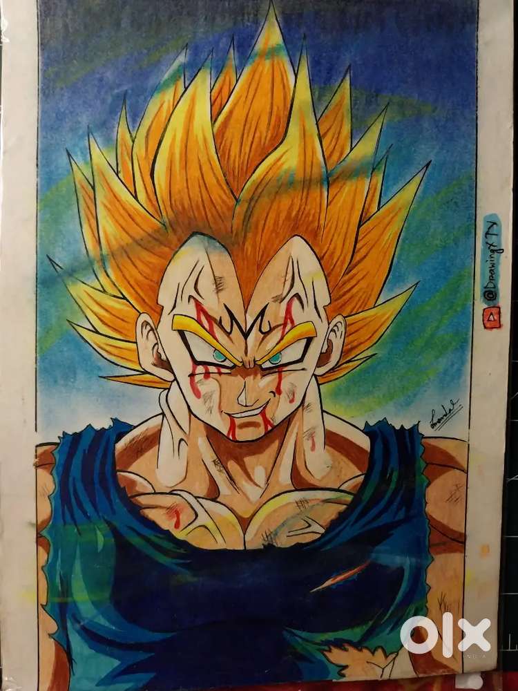 Anime hand made drawing