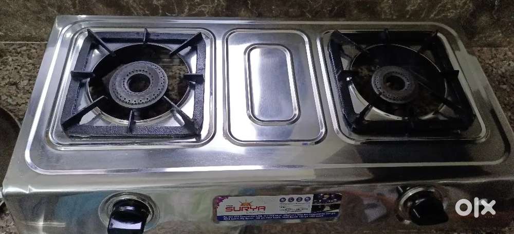 2 burner gas stove brand new