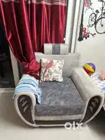 3+2 seater sofa grey colour