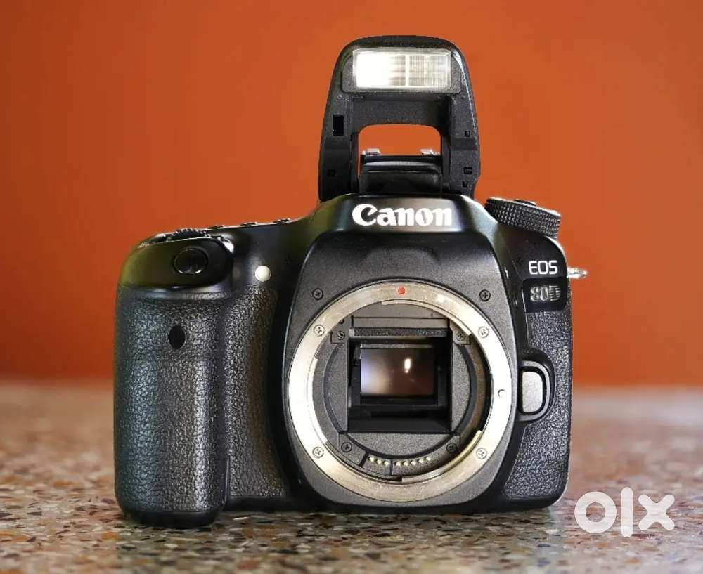 Canon 80D DSLR – Clean Condition (Body + Flash + Transmitter)
