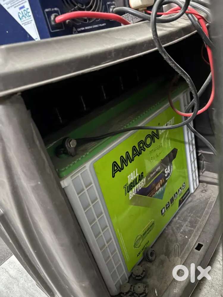 Luminous inverter with Amaron battery