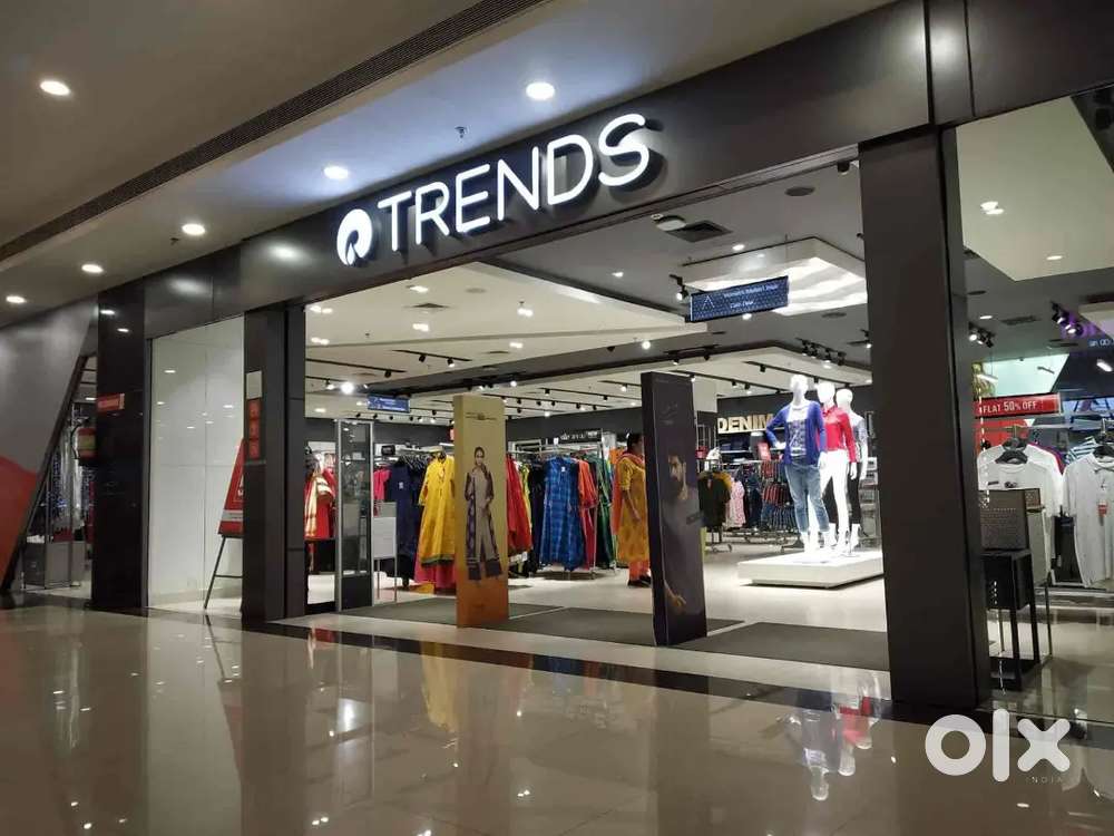 (FEW HIRING IN TRENDS SHOWROOM)