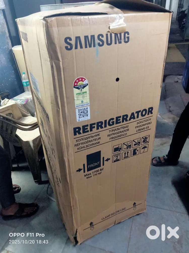 Samsung singl door new brand silpackfridge 20 year compressor warranty