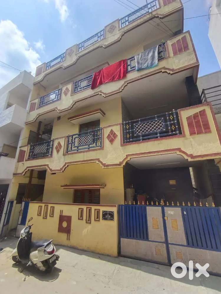 Independent buiding for sale in Bhuneshwari nagar Rt nagar surrounding
