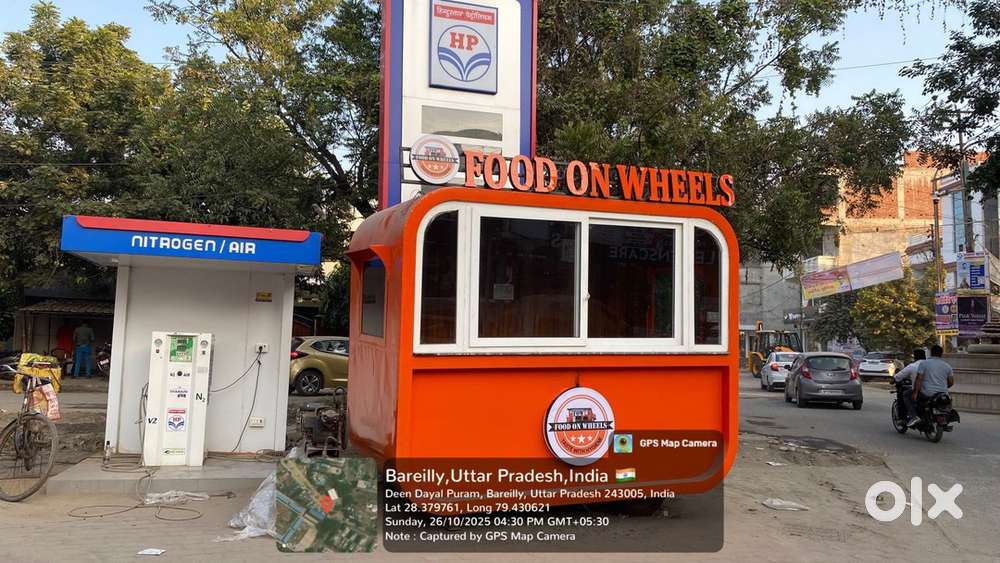 Rental food mini cafe shop kiosk with loan facility