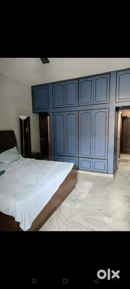 Ground floor semi furnished house for rent