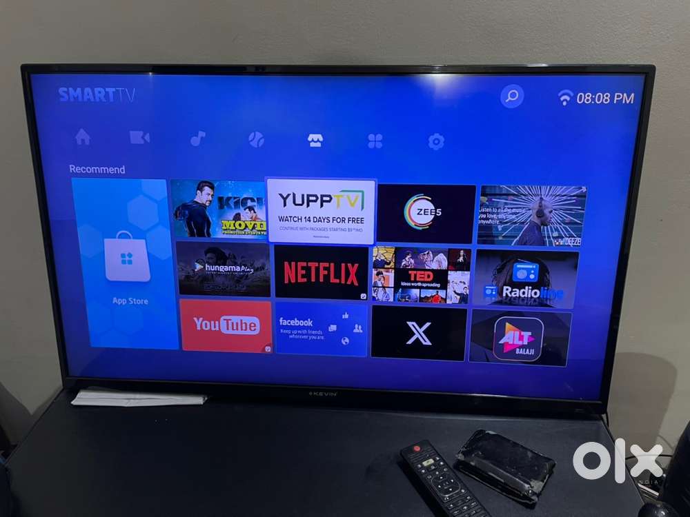 43inch kevin smart tv with remote