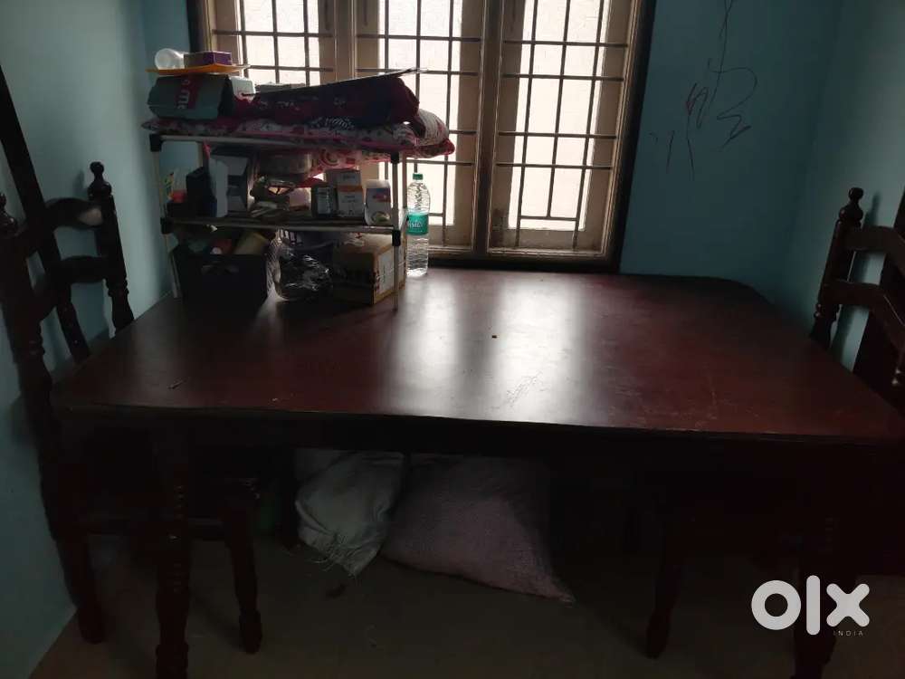 Teakwood Dining table(Rs. 20,000)